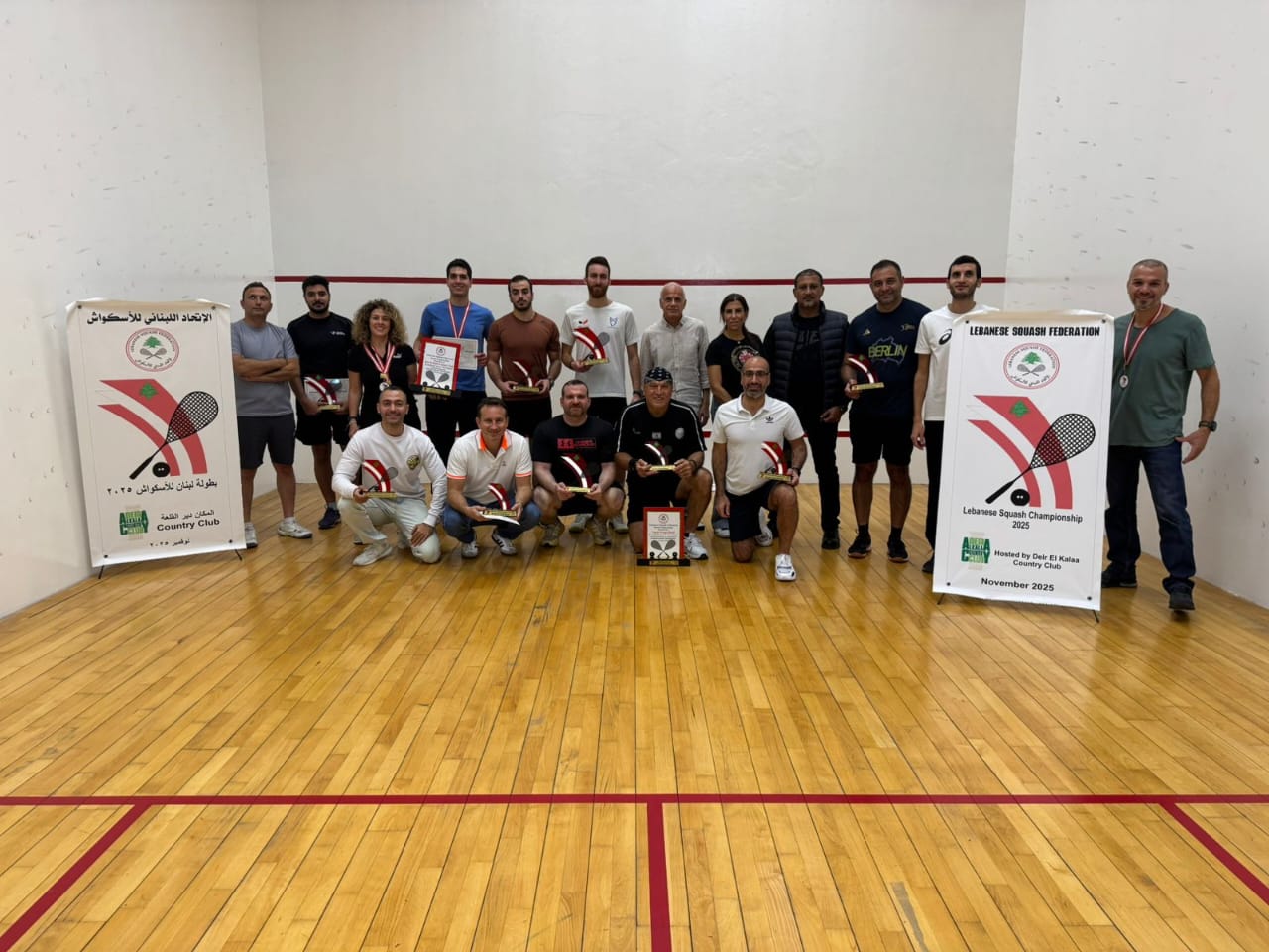 الإتحاد اللّبنانيّ للاسكواش   اختتم أنشطته للعام ٢٠٢٥