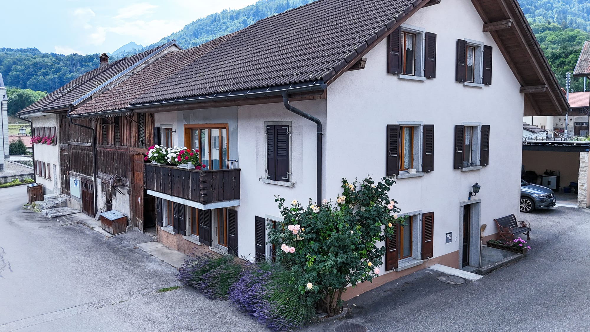 Maison à Albeuve avec potentiel d'agrandissement