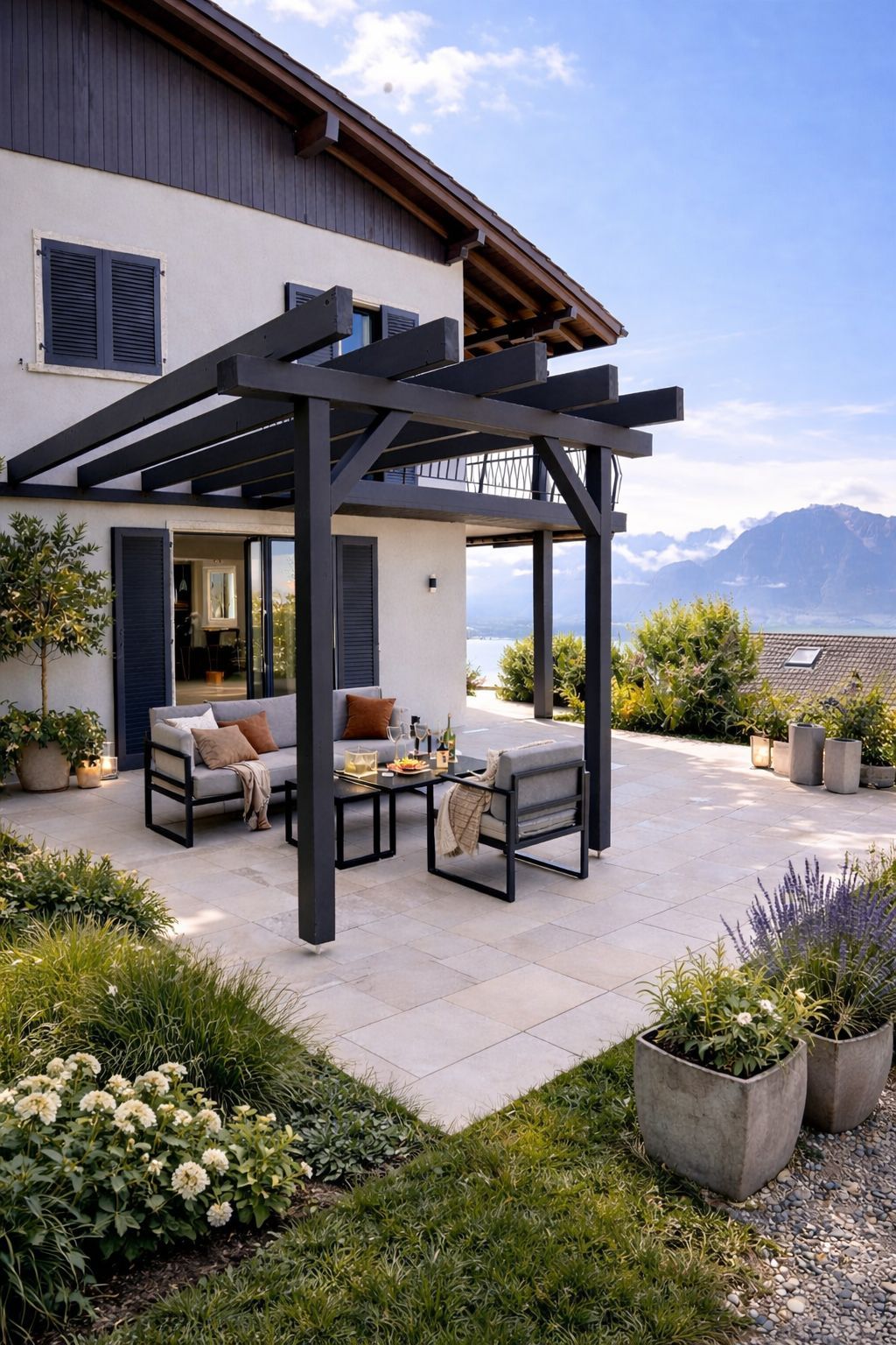 À vendre – Maison individuelle avec vue panoramique à Chernex