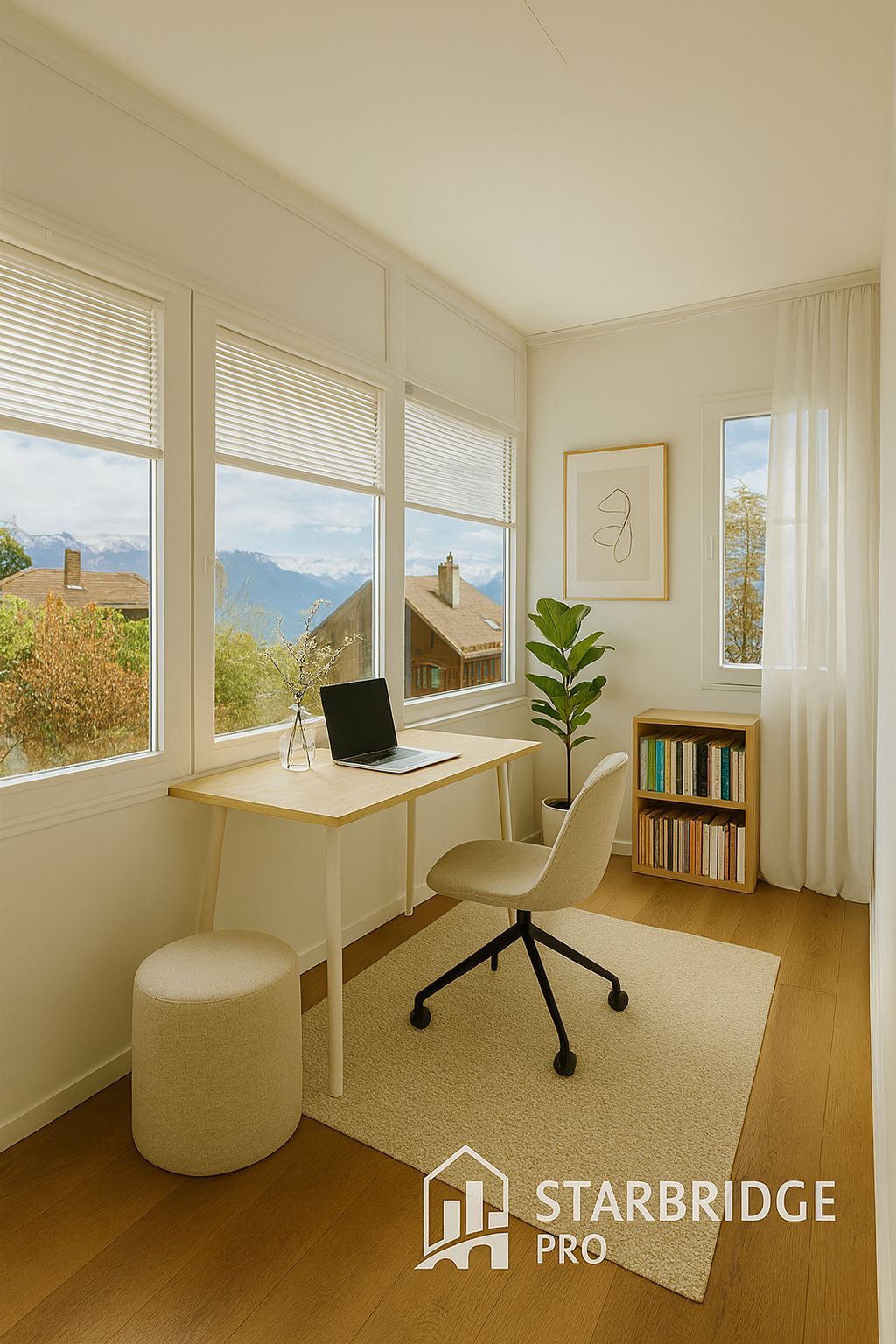 À vendre - Charmant chalet rénové à Mont-Pèlerin