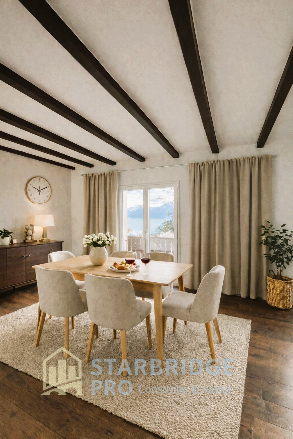 À vendre - Charmant chalet rénové à Mont-Pèlerin