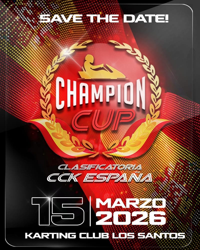 CLASIFICATORIA CCK ESPAÑA.