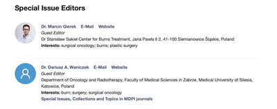 Burn Treatment and Reconstruction