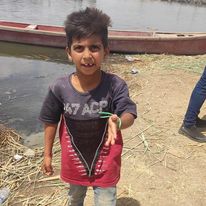 اخر تصوير الحي لاهوار ام الودع وهي تتحدى الجفاف