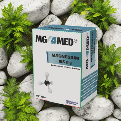 MG 4 Med® – ٤ أشكال من المغنيسيوم للعضلات، الأعصاب والطاقة