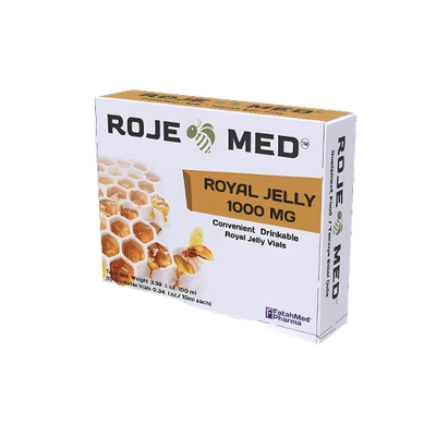 Roje Med® – قنينة غذاء ملكات النحل لدعم الحيوية والمناعة
