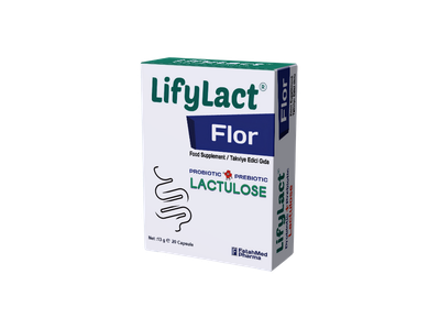 LifyLact® Flor – سينبيوتيك متقدم + لاكتولوز لتوازن الأمعاء