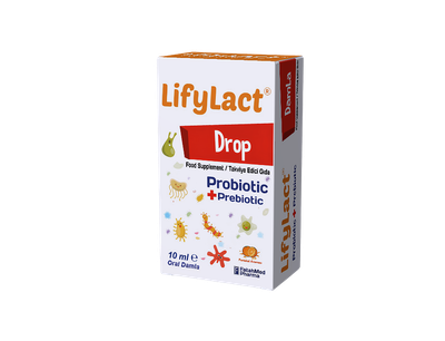 LifyLact® Drop - قطرات بروبيوتيك وبريبايوتيك لطيفة للأطفال الرضع