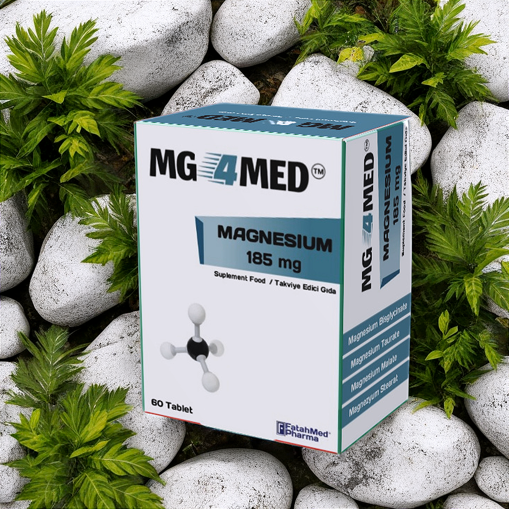 MG 4 Med – Mix of 4 Magnesium Types for Muscle and Nerve Health