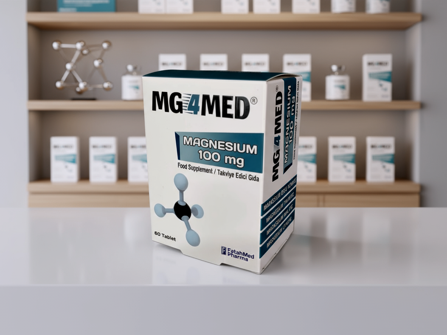 MG4MED® – Mix 4 Magnesium Complex Tablets-fatahmed pharma
