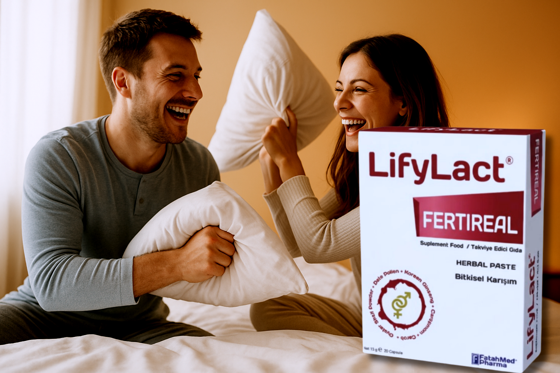 LifyLact® FERTIREAL-Enhance libido-Natural extract-fatahmed pharma