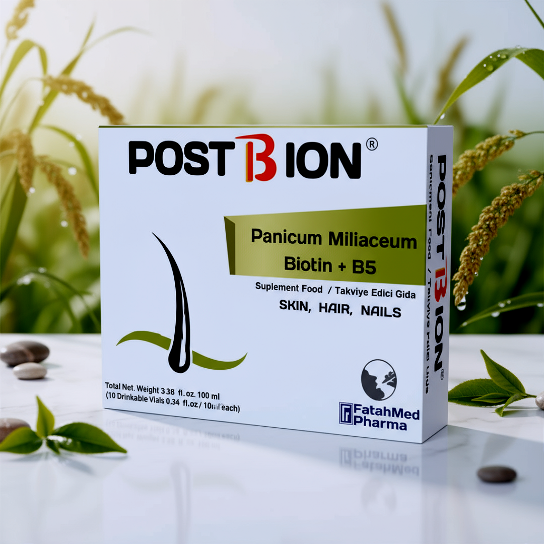 POSTBİON®-Millet Oil Extract-Biotin-B5-fatahmed pharma 