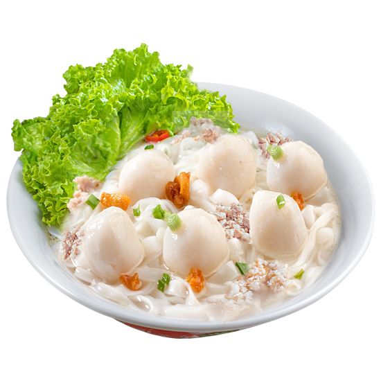 FISHBALL KWAY TEOW SOUP