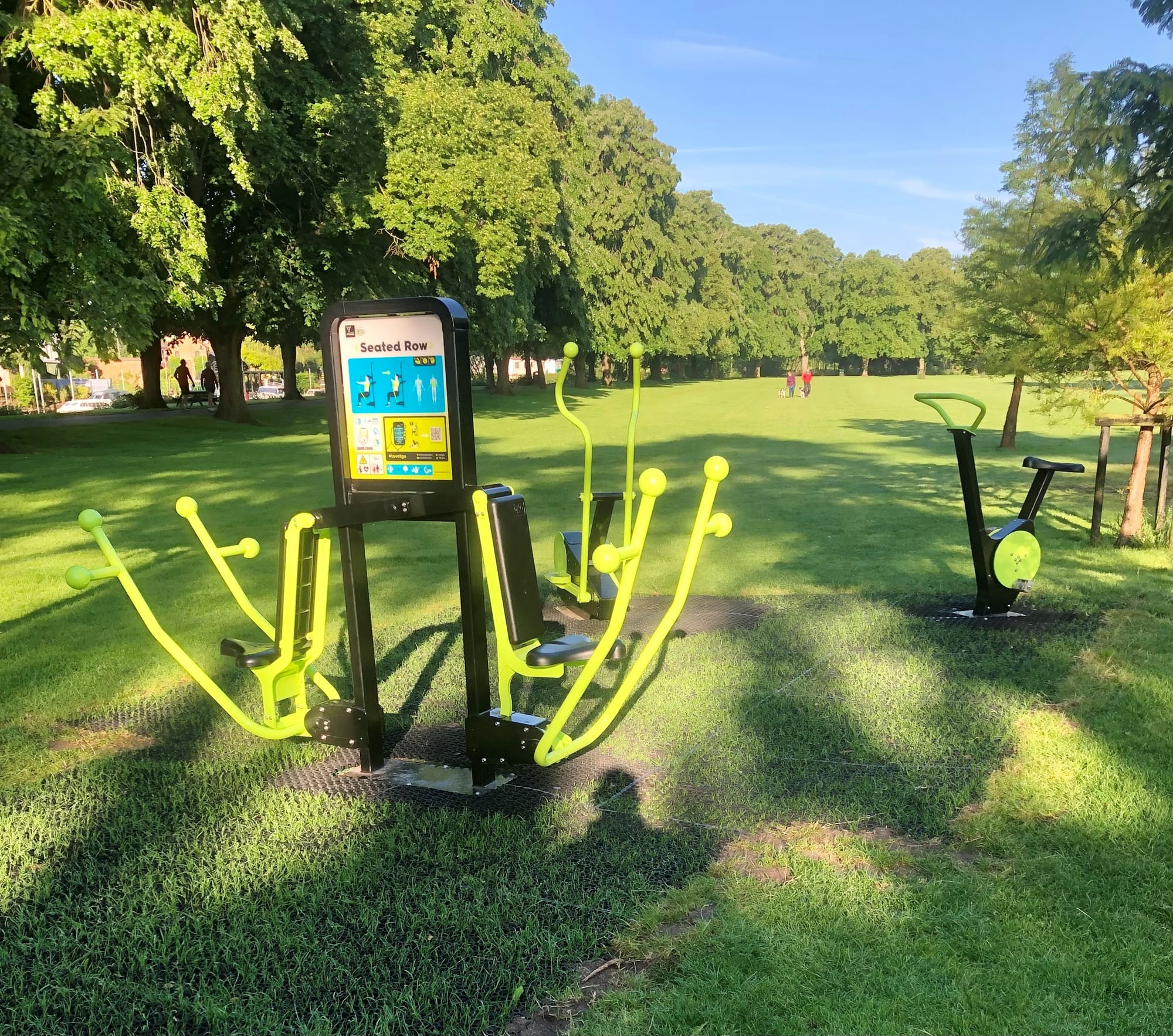 New Outdoor Gym Equipment