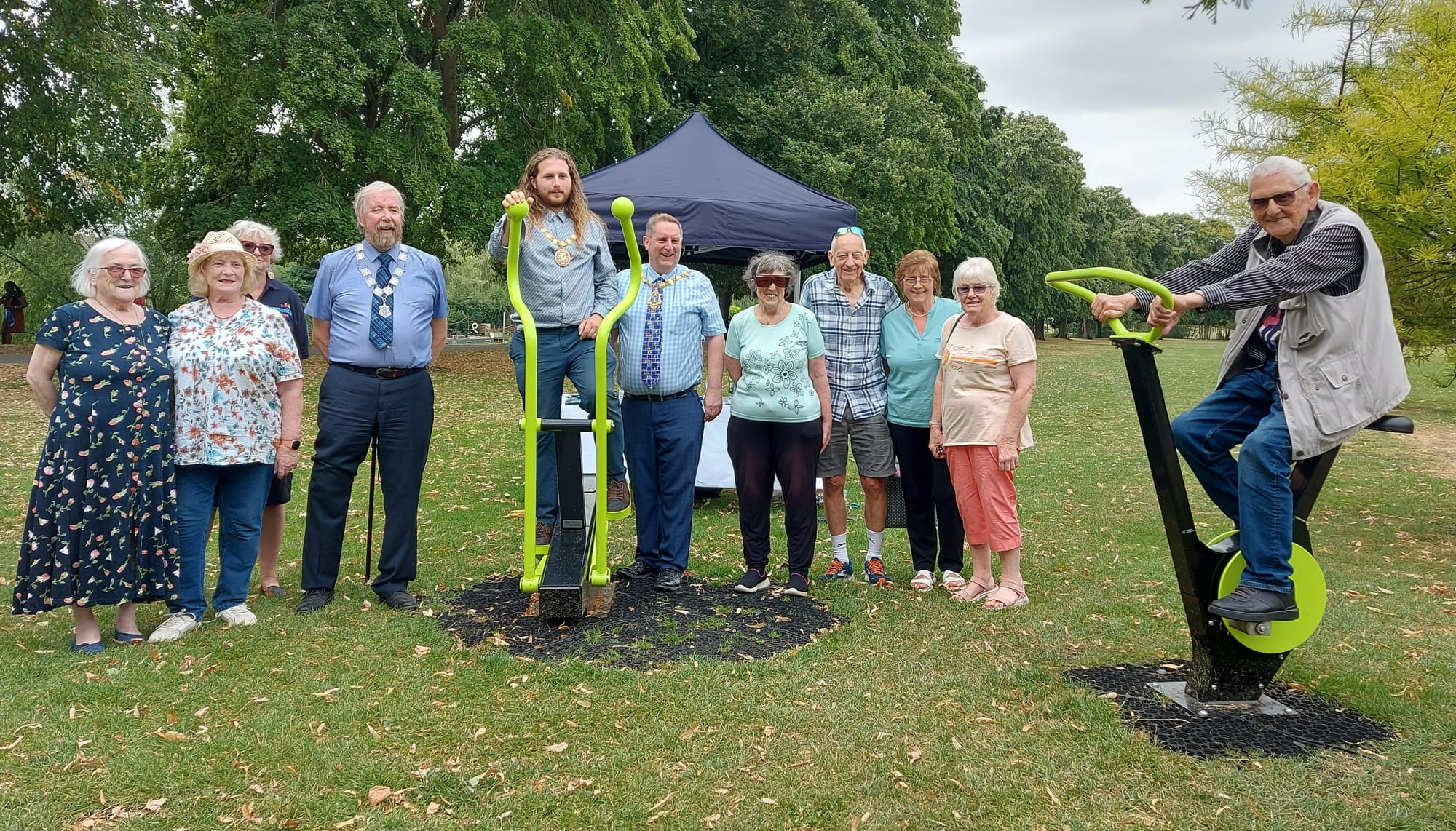 Official Opening of Outdoor Gym in Corporation Meadow