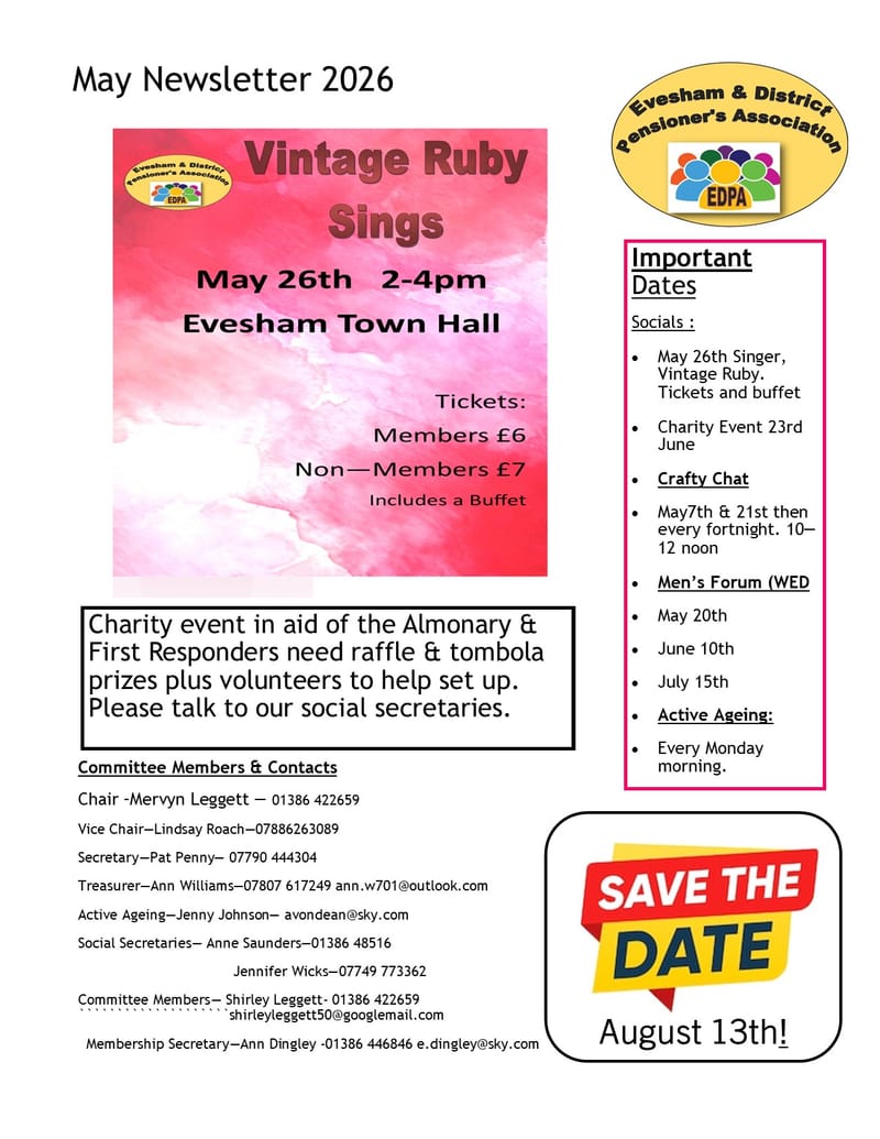 May Newsletter