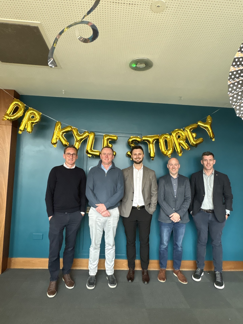 We are delighted to announce that Kyle Storey has successfully passed his PhD viva with minor corrections.