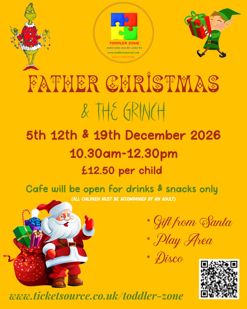 Father Christmas and The Grinch