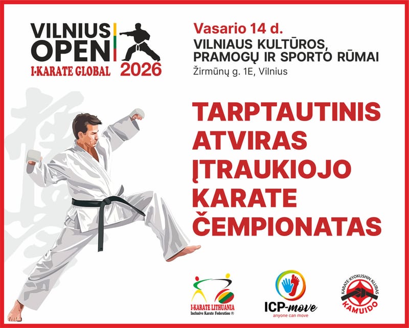 2nd  Open Lithuania Inclusive I-Karate Global Championship