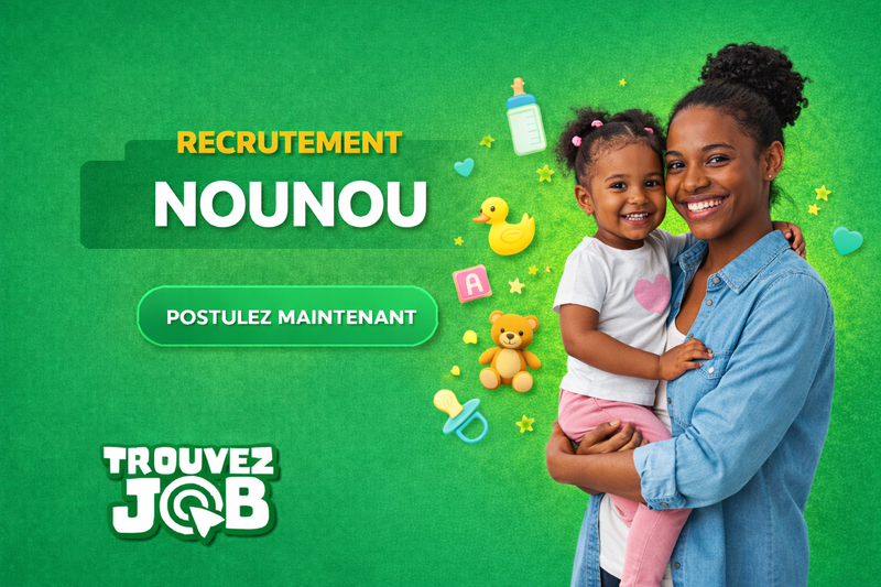 RECRUTEMENT URGENT – NOUNOU À DOMICILE 🚨 Mamelles Dakar