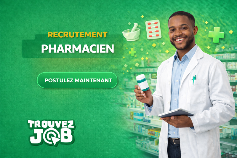 📌 Offre – Docteur en Pharmacie - STAGE
