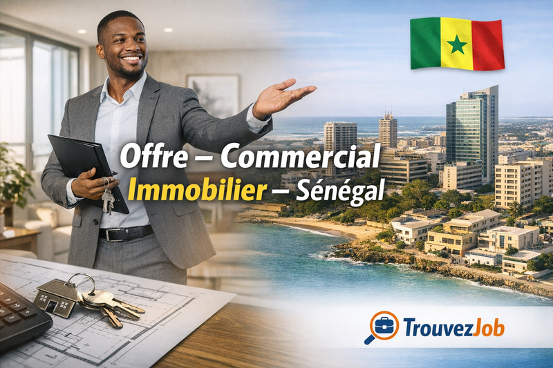 🏢 Offre – Commercial Immobilier – Sénégal