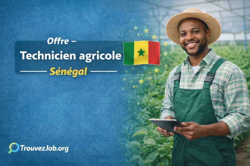 🌱 Offre – Technicien(ne) Agricole – Sénégal