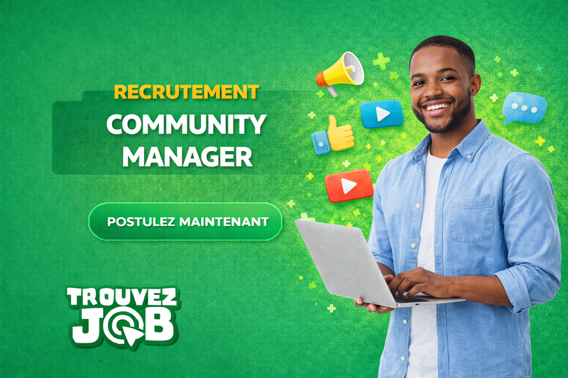 💼 Offre – Community Manager – Togo