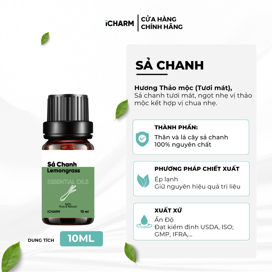 tinh dầu sả chanh