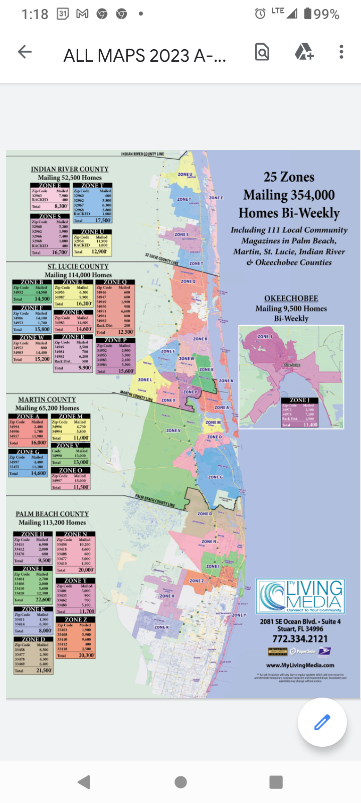 Maps & Coverage Area
