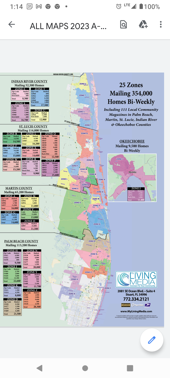 Maps & Coverage Area