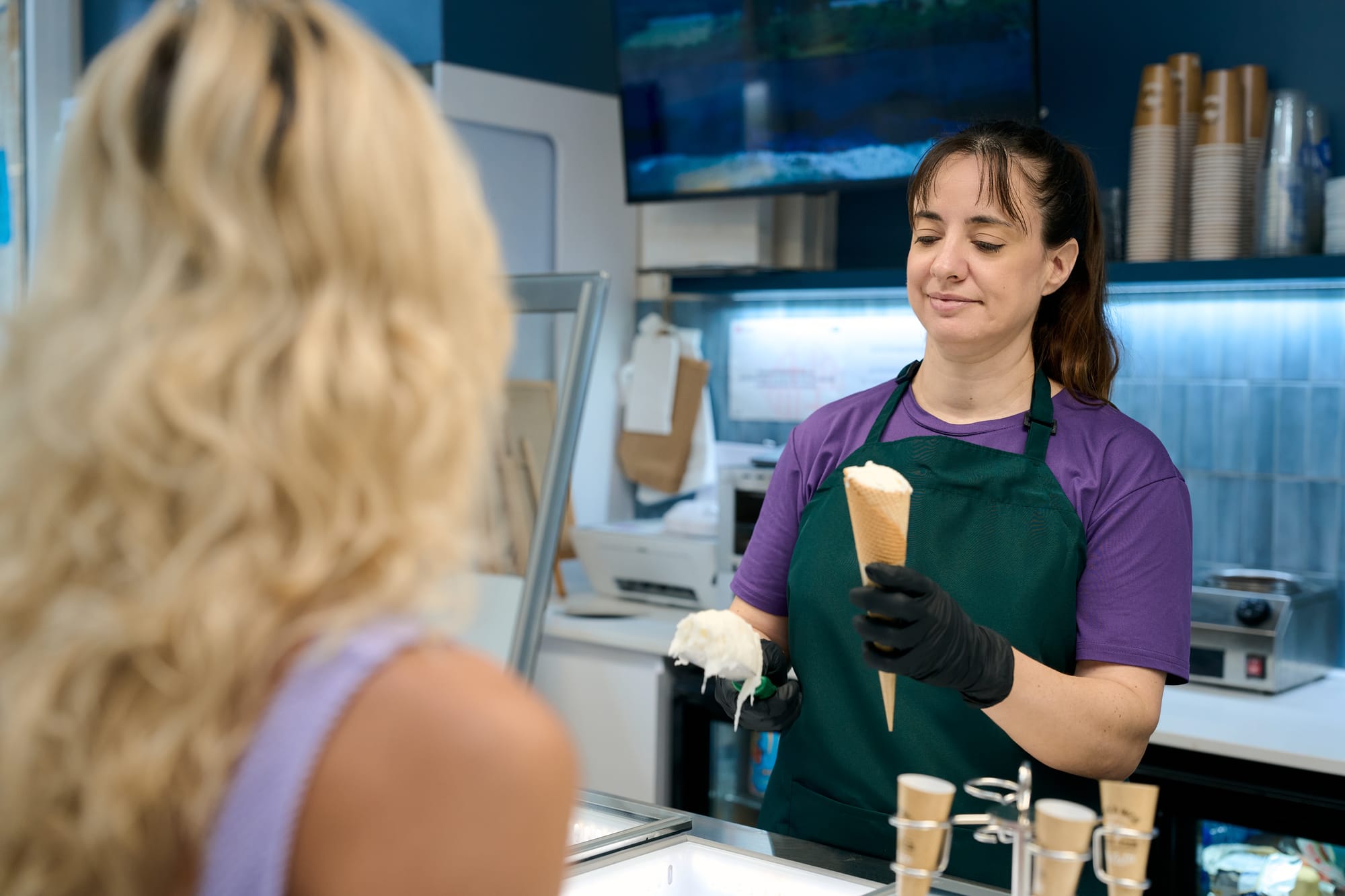 Elenco Gelaterie in zona: