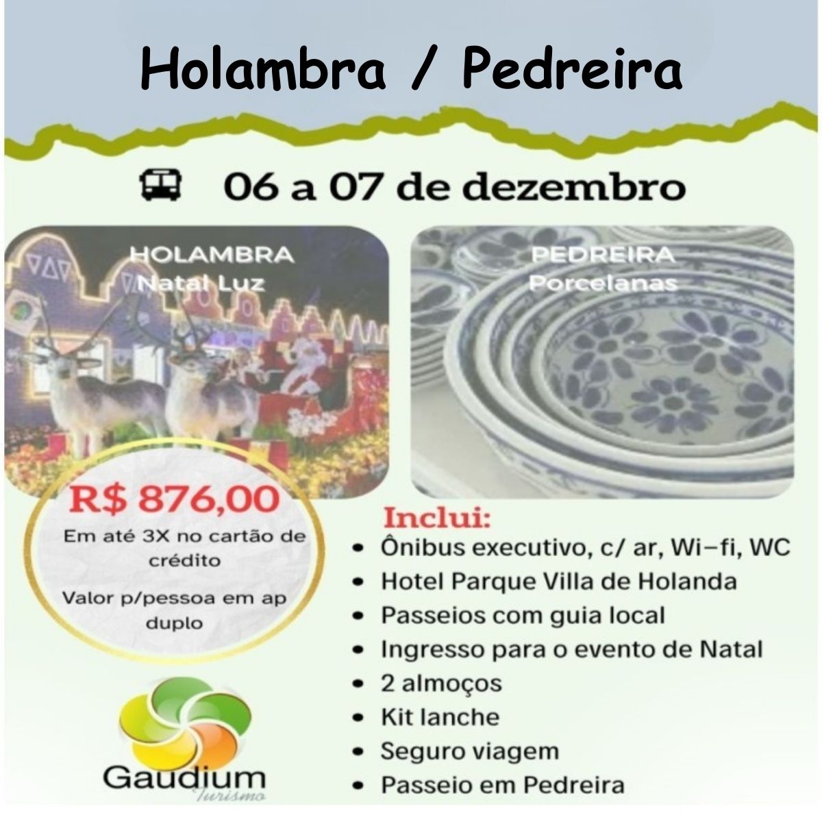 Natal em Holambra + Pedreira