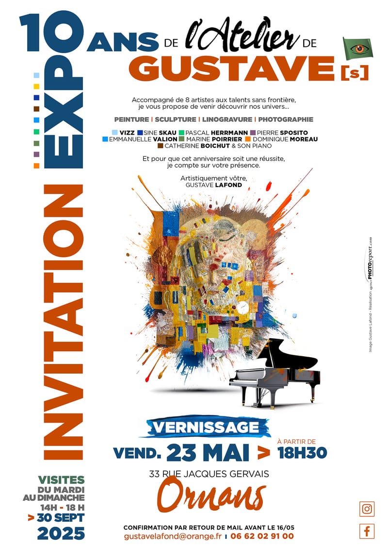 10 ans d'ouverture  vernissage