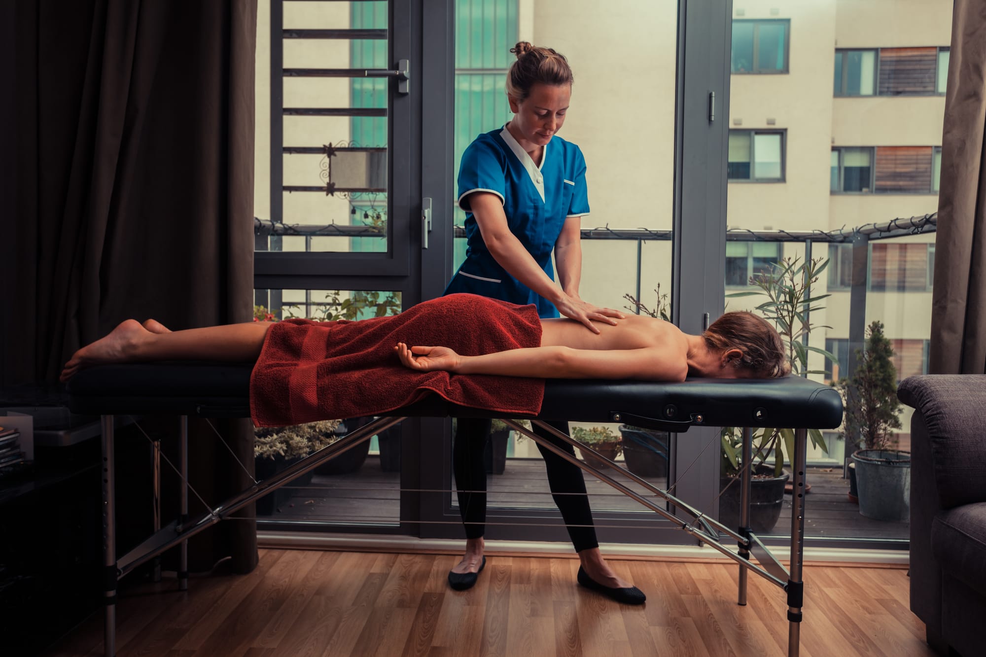 Comfort and convenience：  We eliminate the need to travel to a spa or massage center, saving time and effort.