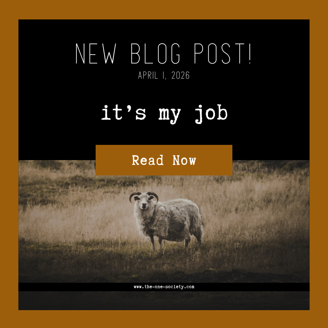 it's my job