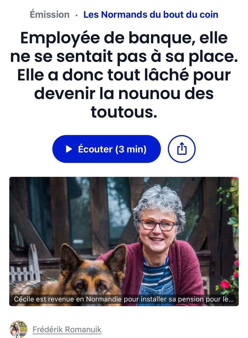 Interview radio Ici Normandie