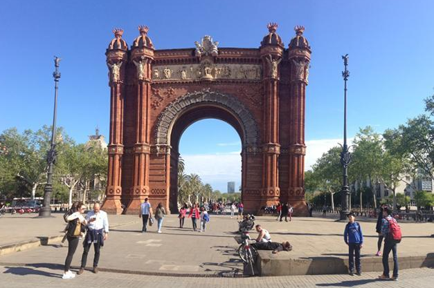 L'Arc de Triomf de Barcelone