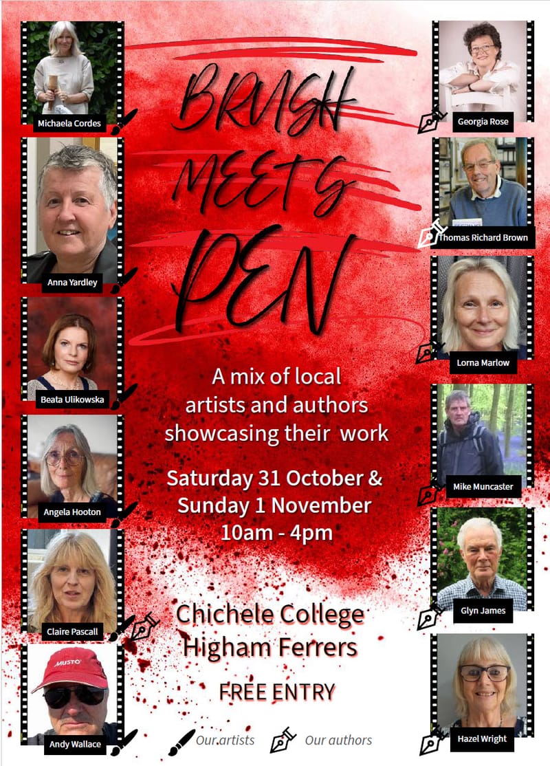 Join Me at Brush Meets Pen in Higham Ferrers