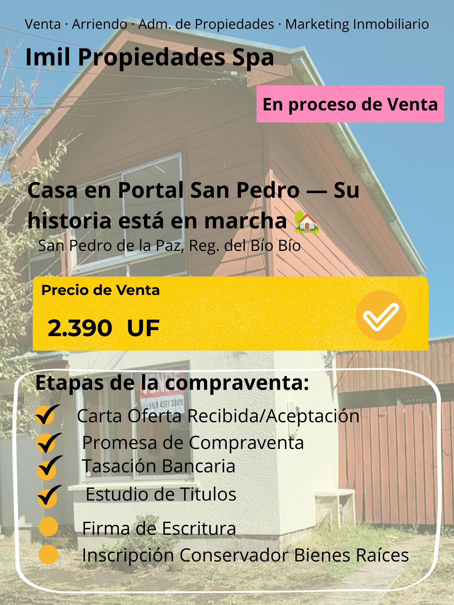 🔍 ¡En estudio de títulos!