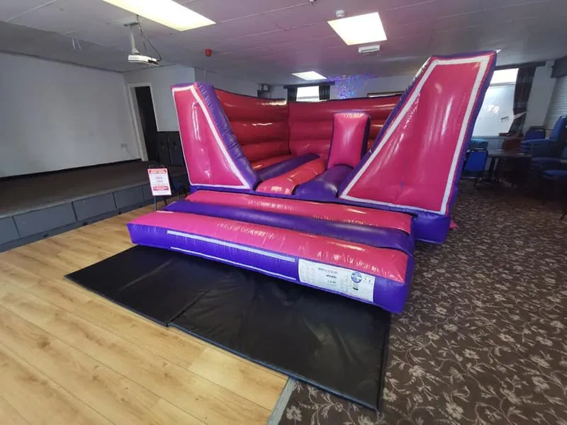 Indoor only pink castle