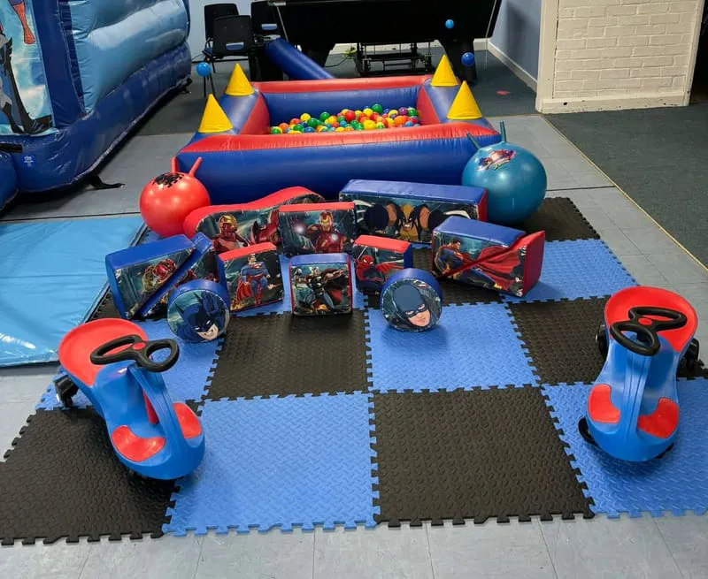 Blue soft play package