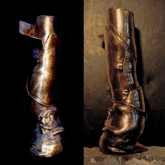 Sculptuur:Kaneh Ratsuts – Het gekrookte riet