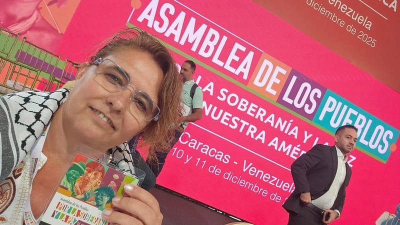 Mopassol en la Asamblea de los Pueblos por la paz y soberanía