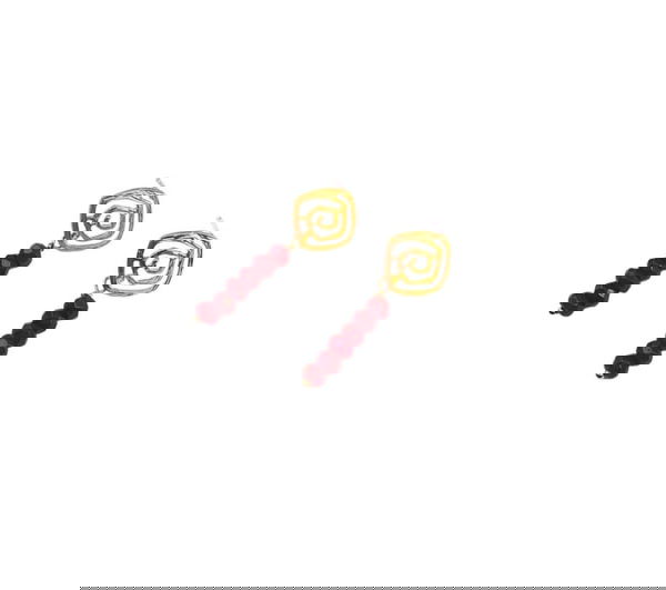 Malaysian jade earrings