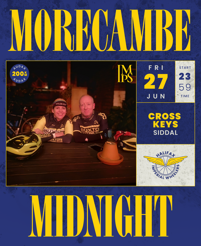 Morecambe Midnight Madness (200km) Audax 2025