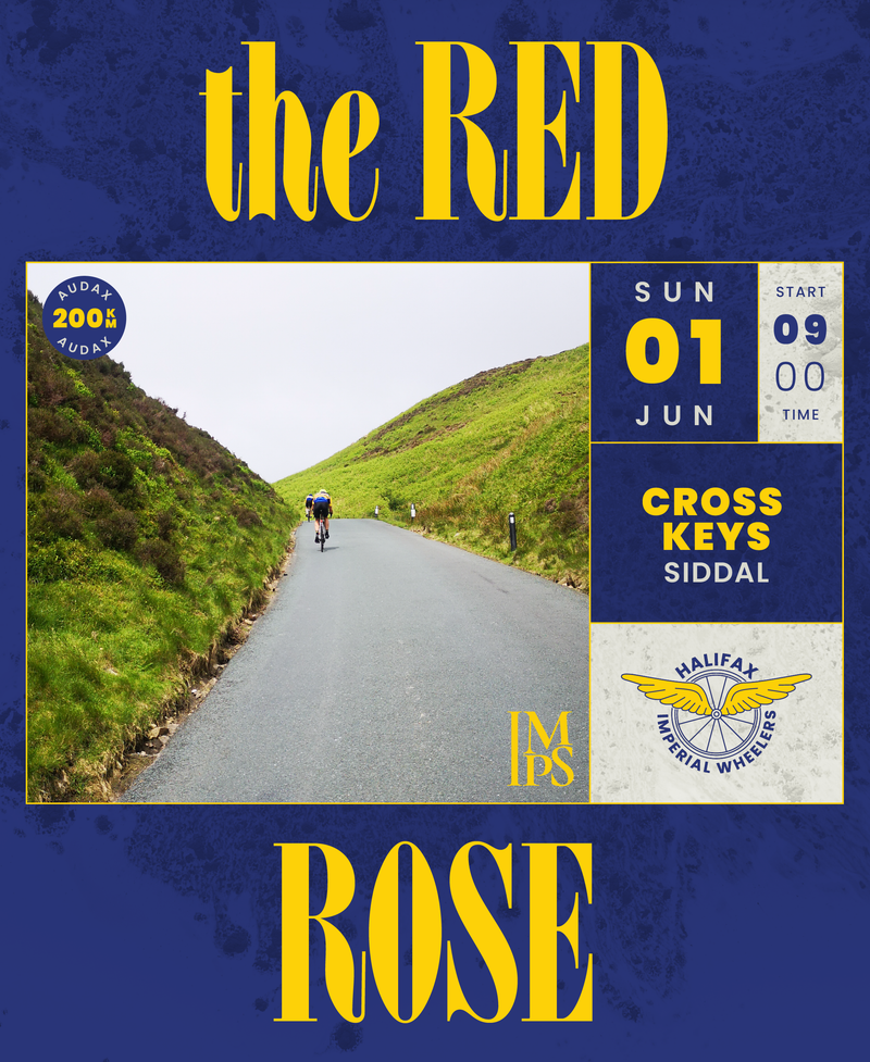 The Red Rose (200km) Audax 2025
