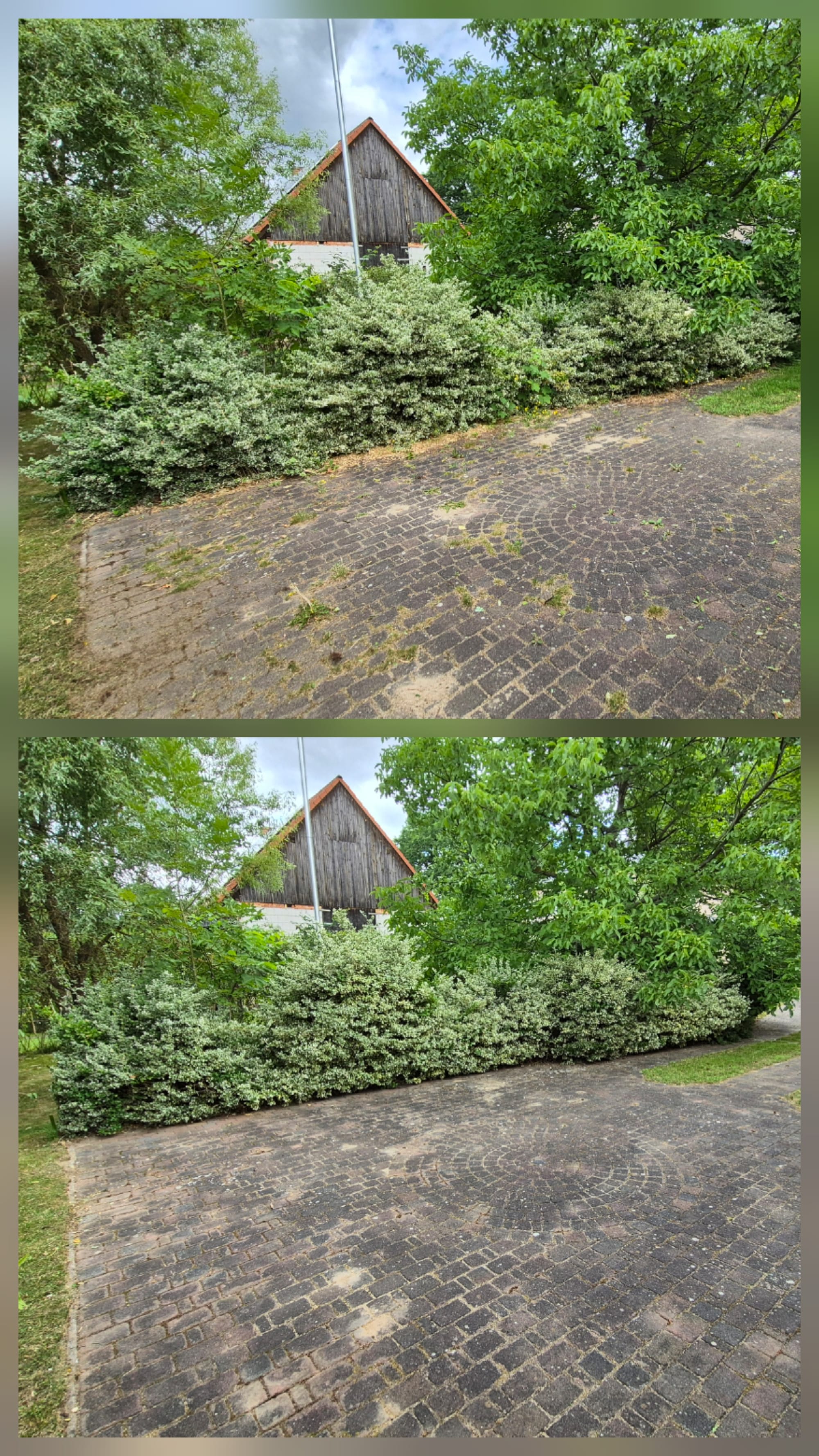 Unkrautbeseitigung & Gehwegpflege
