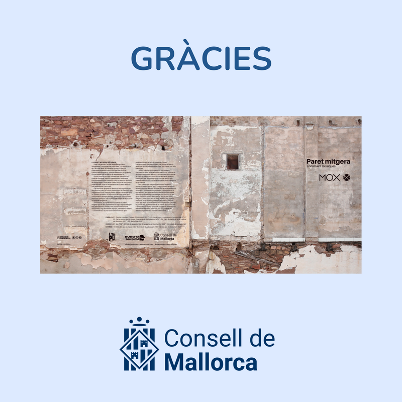 Gràcies, Consell Insular de Mallorca