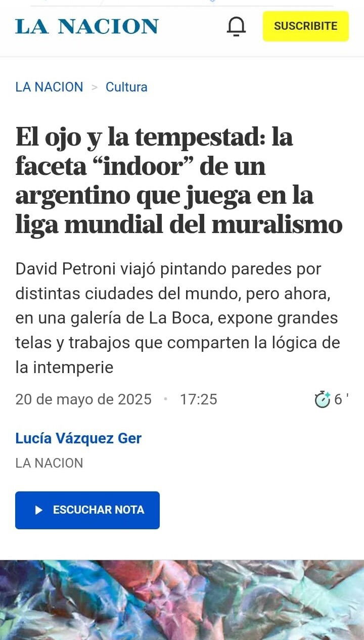EL OJO Y LA TEMPESTAD, UNGALLERY 2025